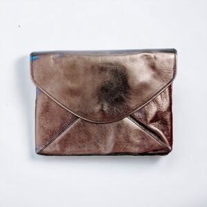 Boden Metallic Envelope Bag
